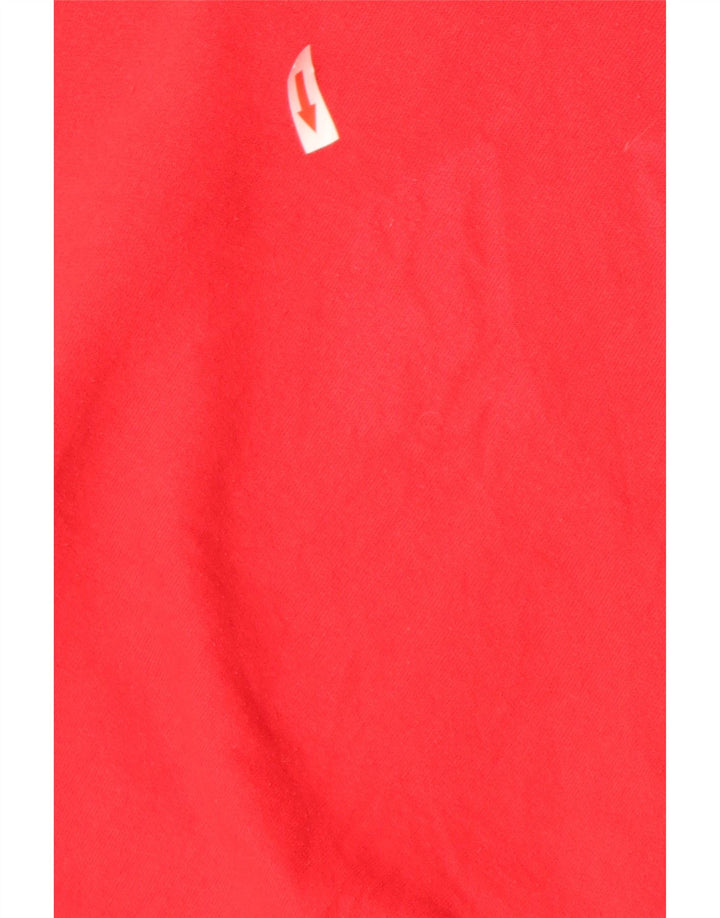 Champion Mens Hoodie Jumper XL Red Cotton