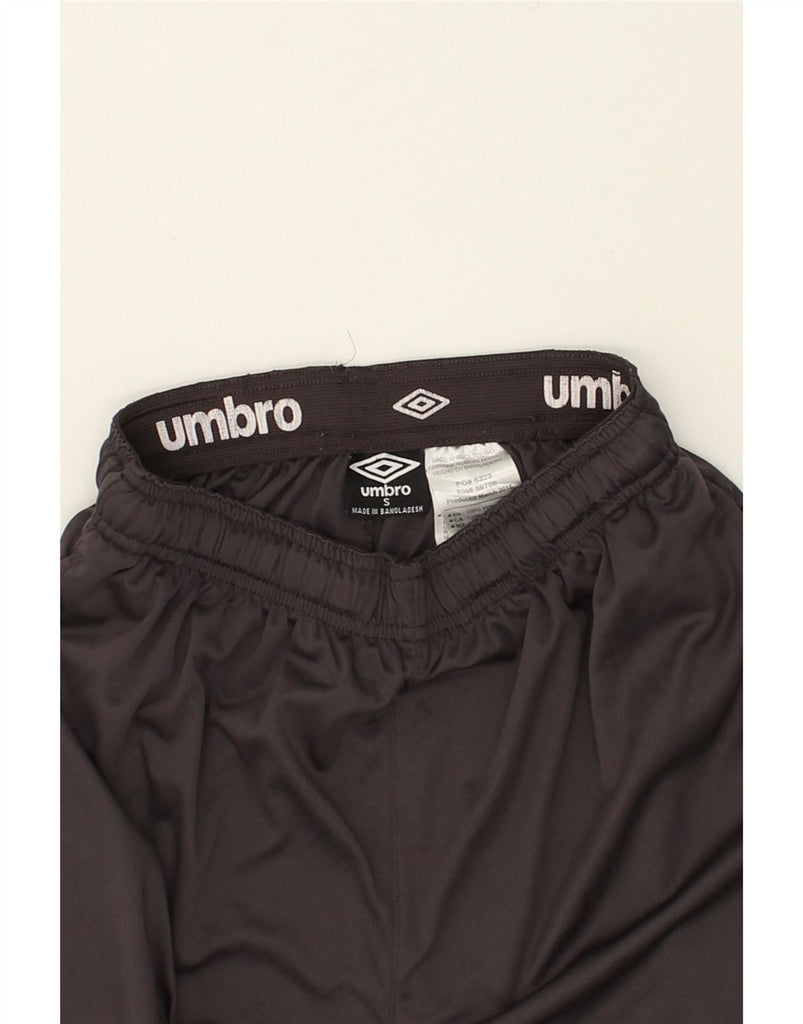 UMBRO Mens Sport Shorts Small Grey Colourblock Polyester | Vintage Umbro | Thrift | Second-Hand Umbro | Used Clothing | Messina Hembry 