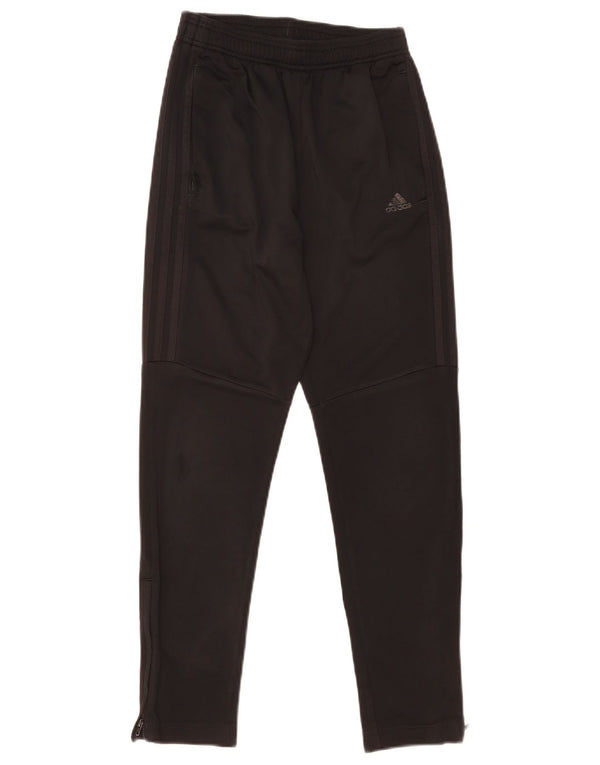 Adidas Boys Tracksuit Trousers 11-12 Years  Black Polyester Sports