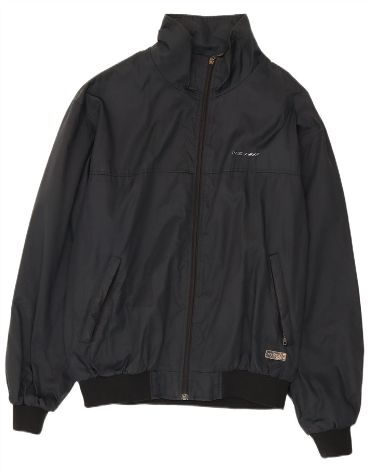 North Sails Mens Bomber Jacket UK 42 XL Black Polyamide