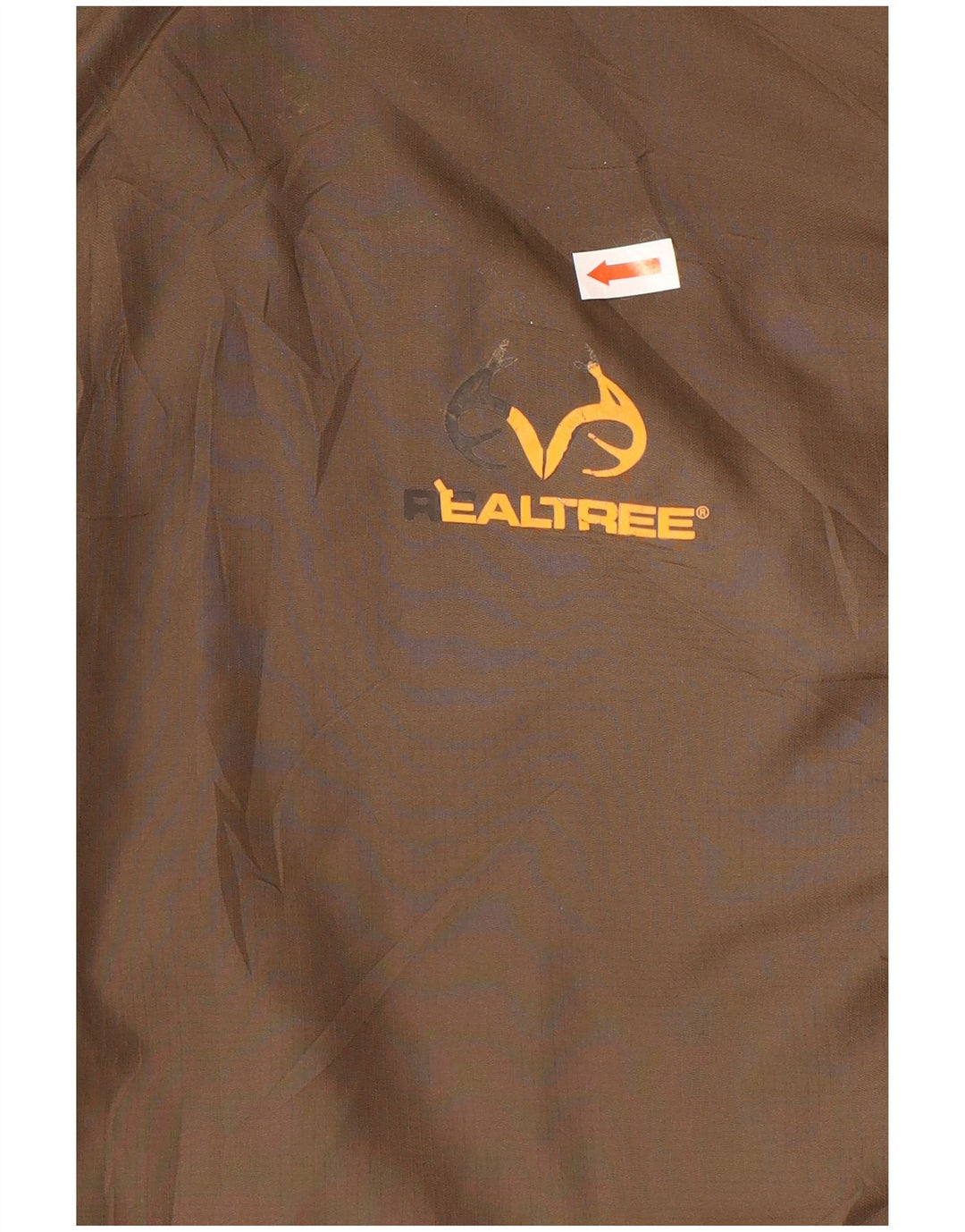 REALTREE Mens Reversible Gilet IT 54/56 3XL Brown Camouflage Polyester