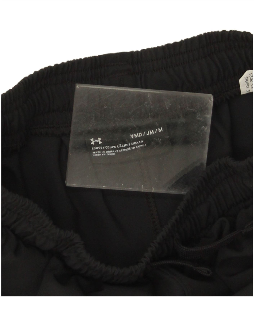 Under Armour Boys Sport Shorts 9-10 Years Medium Black Polyester