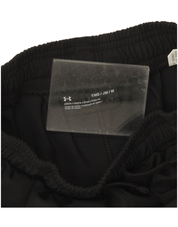 Under Armour Boys Sport Shorts 9-10 Years Medium Black Polyester