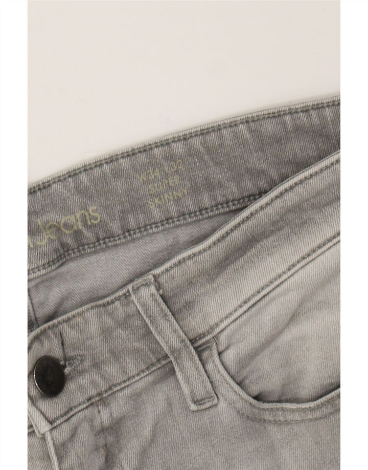 CALVIN KLEIN Mens Denim Shorts W34 Large Grey Vintage Calvin Klein and Second-Hand Calvin Klein from Messina Hembry 