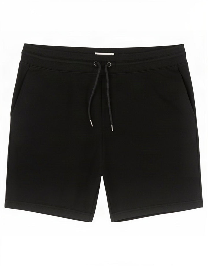 Marks & Spencer Mens Regular Fit Sport Shorts Large Black Cotton