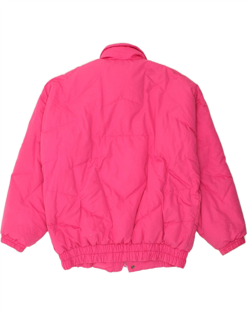 ELHO Mens Ski Jacket Large Pink Polyester | Vintage Elho | Thrift | Second-Hand Elho | Used Clothing | Messina Hembry 