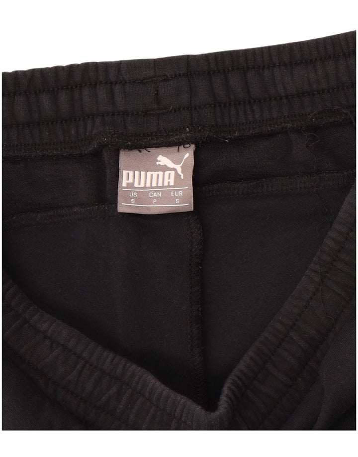 PUMA Mens Tracksuit Trousers Small  Black