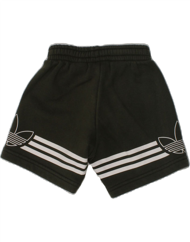 ADIDAS Baby Boys Graphic Sport Shorts 18-24 Months Khaki Cotton | Vintage Adidas | Thrift | Second-Hand Adidas | Used Clothing | Messina Hembry 