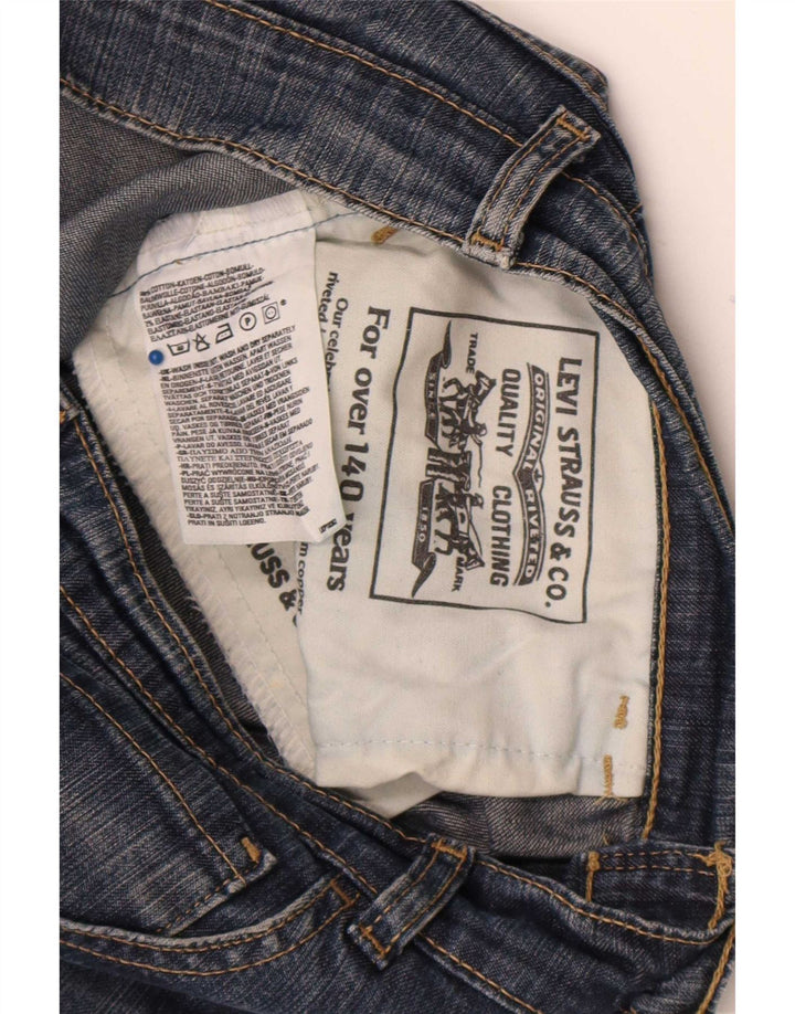 Levi's Womens Slim Jeans W28 L29 Blue Cotton