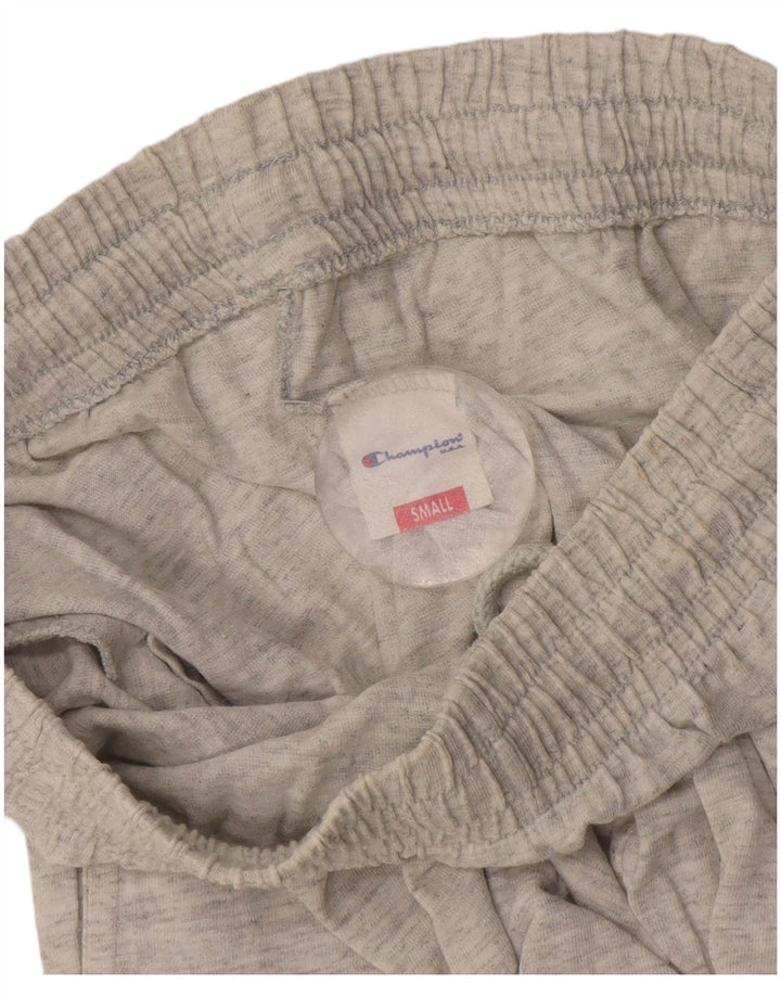 Champion Mens Tracksuit Trousers Small  Grey Flecked Cotton