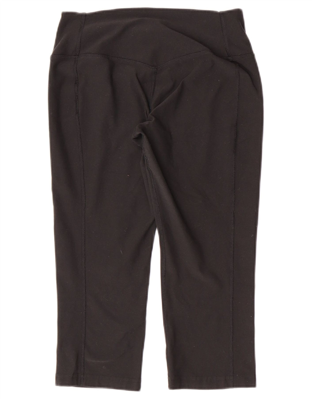 Nike Womens Dri Fit Capri Tracksuit Trousers UK 8 Small  Black Polyester
