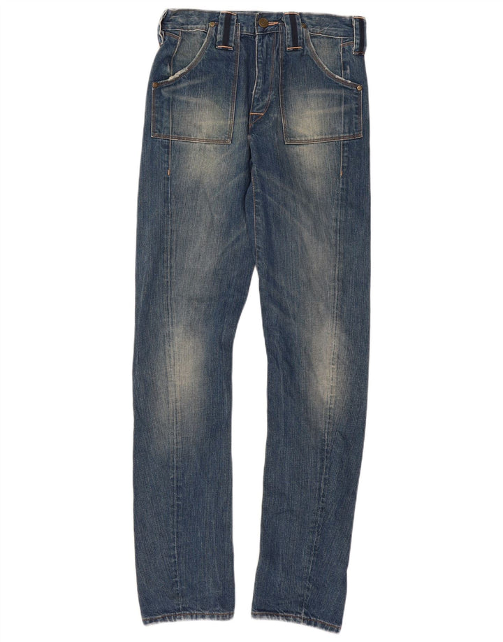 Levi's Womens Slim Jeans W28 L34 Blue Cotton