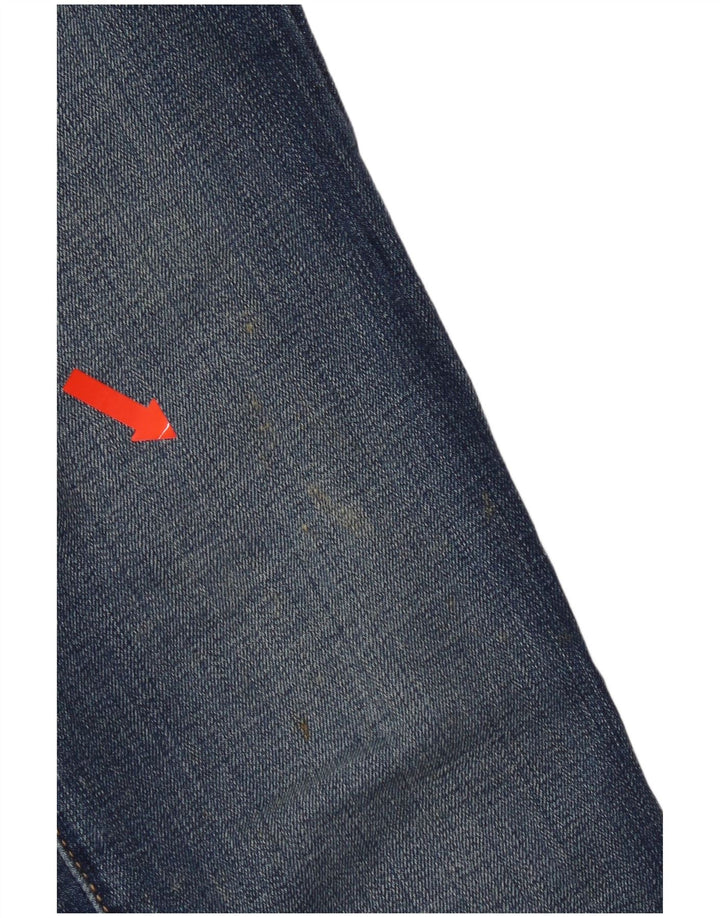 Levi's Womens 710 Super Skinny Jeans W29 L32 Blue Cotton