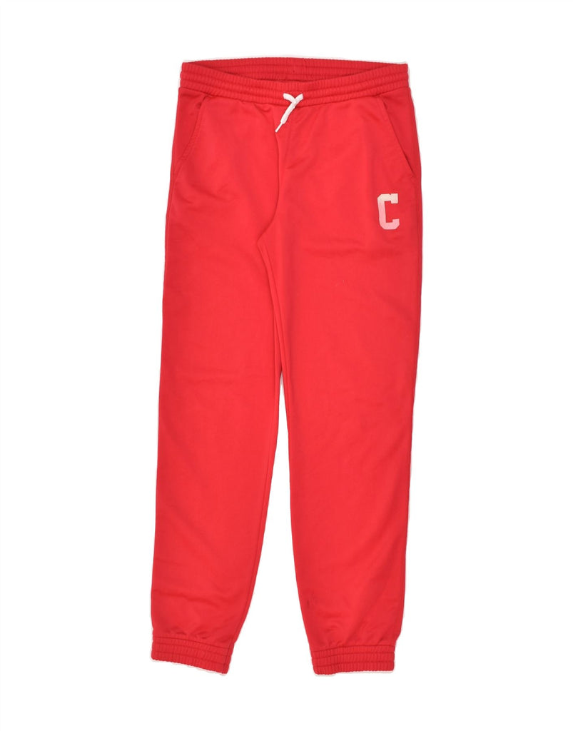 CHAMPION Girls Graphic Tracksuit Trousers Joggers 11-12 Years Large Red | Vintage Champion | Thrift | Second-Hand Champion | Used Clothing | Messina Hembry 