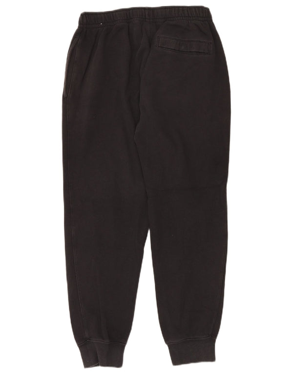 NIKE Mens Tracksuit Trousers Joggers Medium Black Cotton