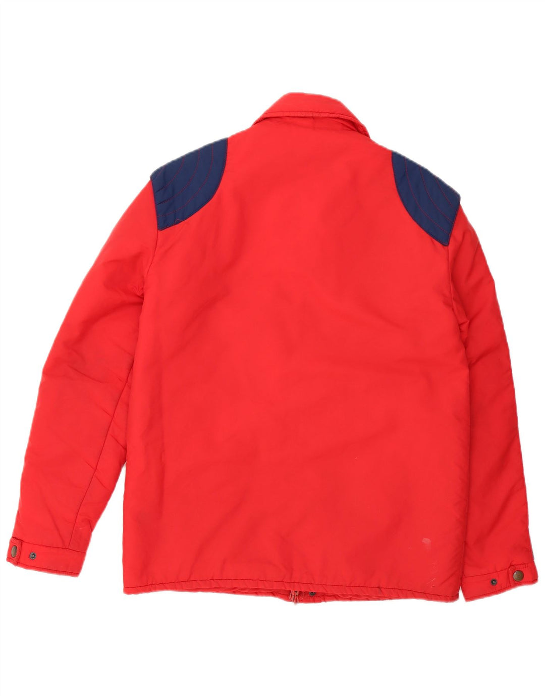 Sportitalia Mens Padded Jacket UK 38 Medium Red Colourblock