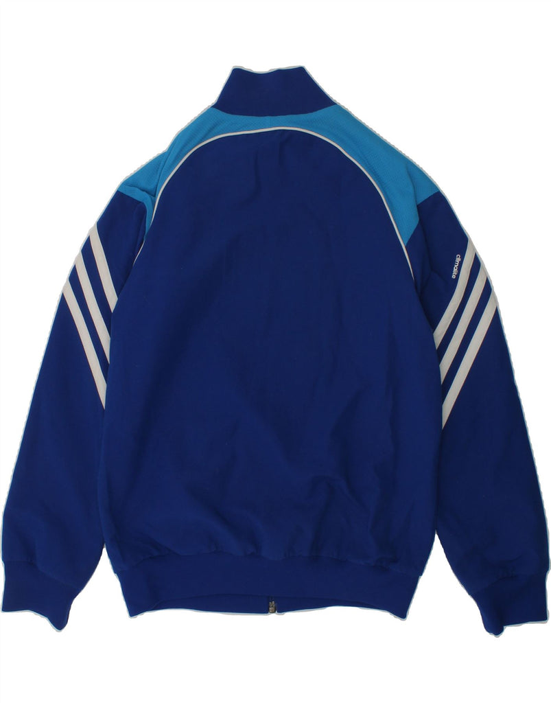 ADIDAS Boys Tracksuit Top Jacket 7-8 Years Blue Polyester | Vintage Adidas | Thrift | Second-Hand Adidas | Used Clothing | Messina Hembry 