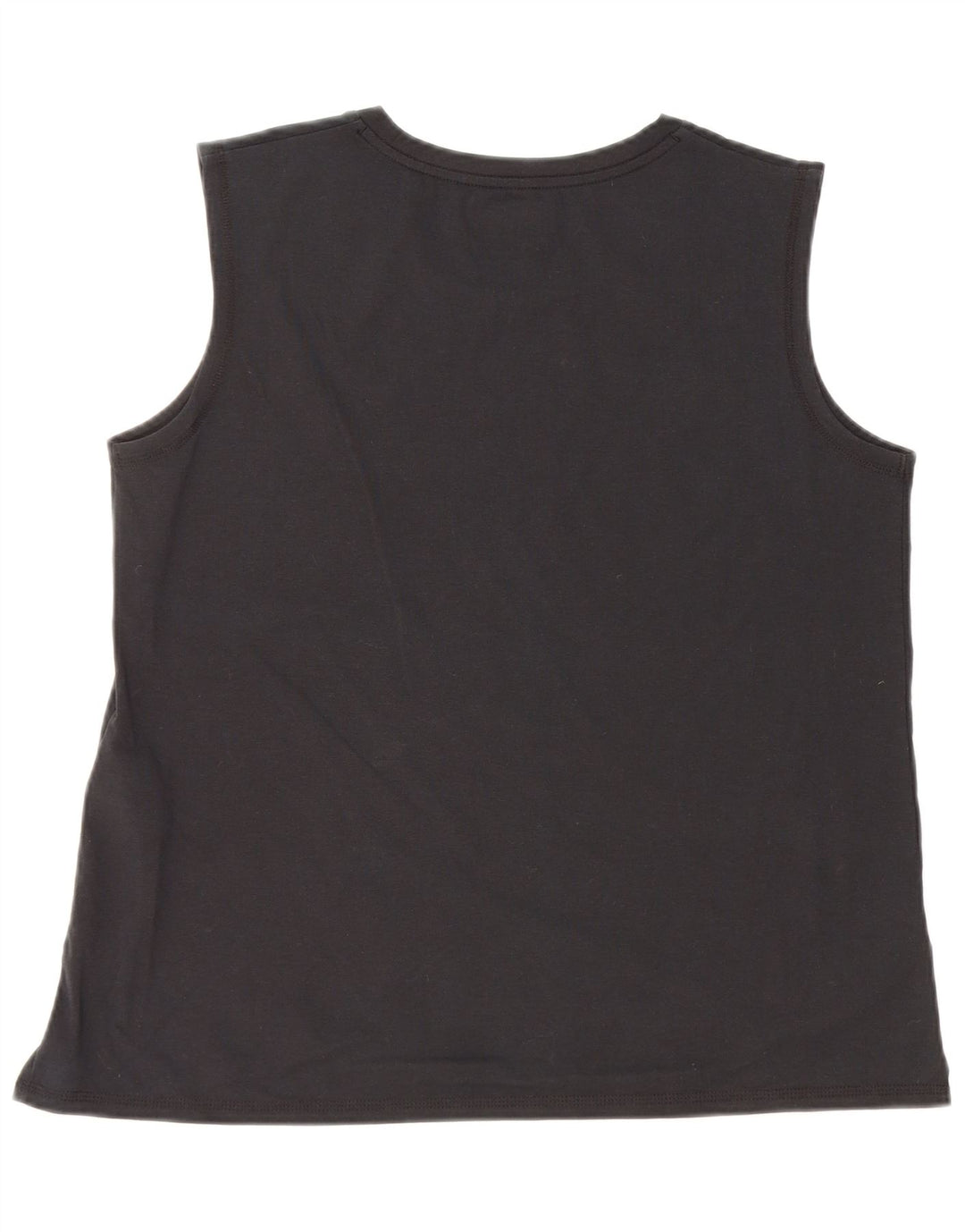 COLUMBIA Womens Vest Top UK 16 Large Black Polyester