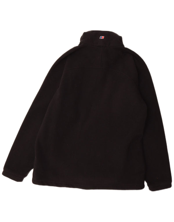 Berghaus Mens Fleece Jacket UK 40 Large Black Polyester