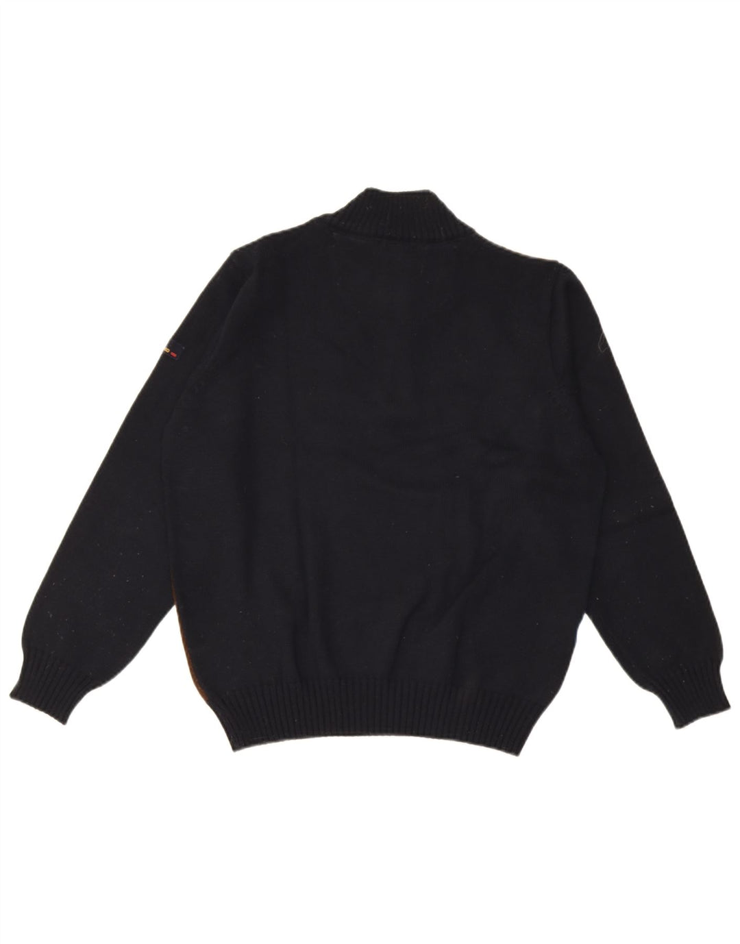 Il Granchio Mens Zip Neck Jumper Sweater Medium Multicoloured Colourblock