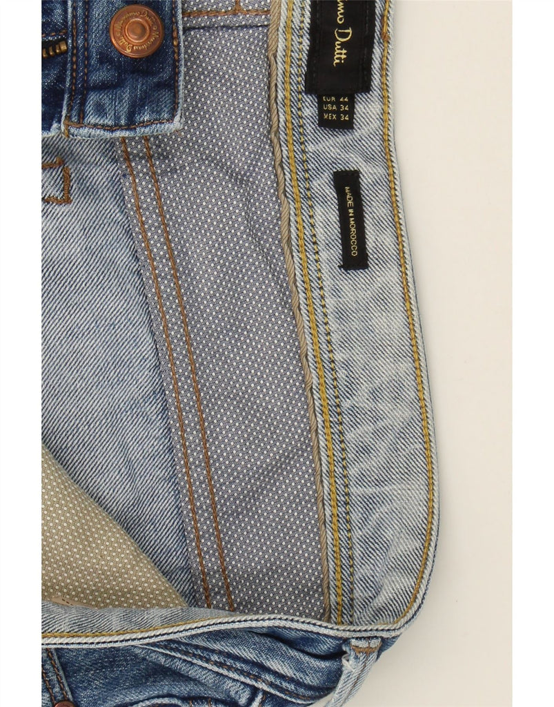 MASSIMO DUTTI Mens Slim Jeans EU 44 Large W34 L33 Blue Vintage Massimo Dutti and Second-Hand Massimo Dutti from Messina Hembry 