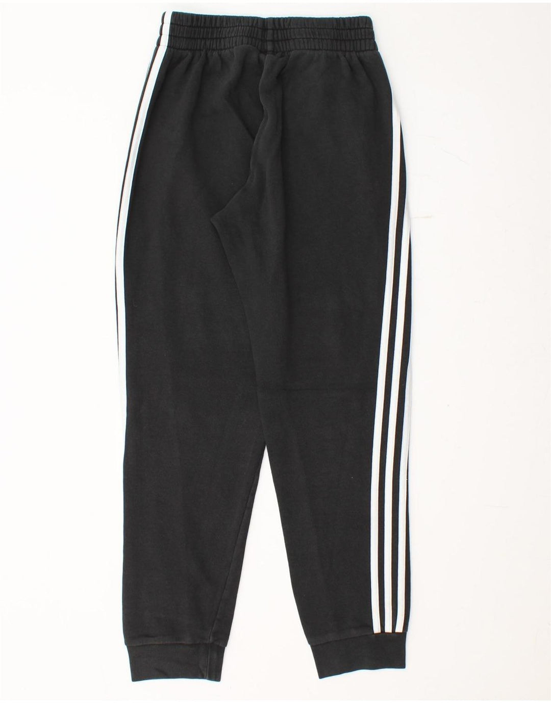 ADIDAS Mens Tracksuit Trousers Joggers Small  Black Cotton