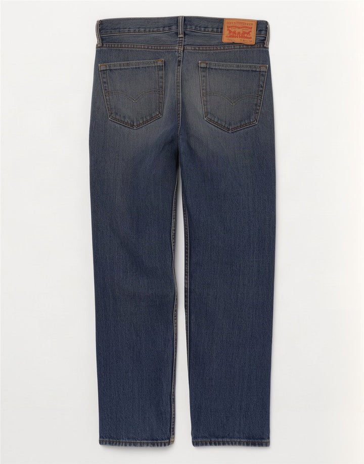 Levi's Mens 505 Straight Jeans W33 L30 Blue Cotton