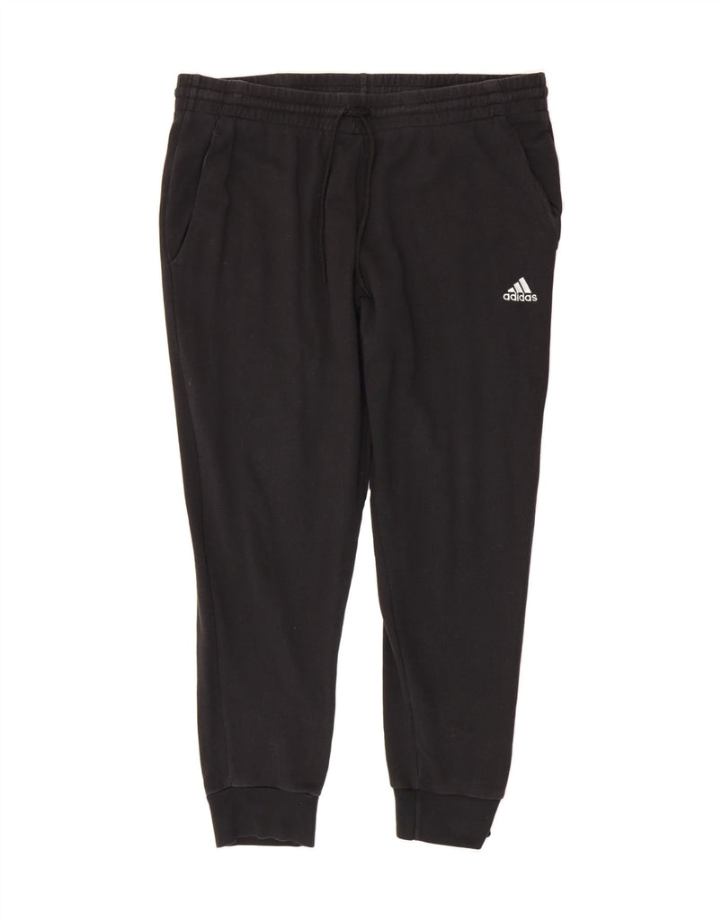 ADIDAS Womens Tracksuit Trousers Joggers UK 20 2XL Black Cotton Vintage Adidas and Second-Hand Adidas from Messina Hembry 