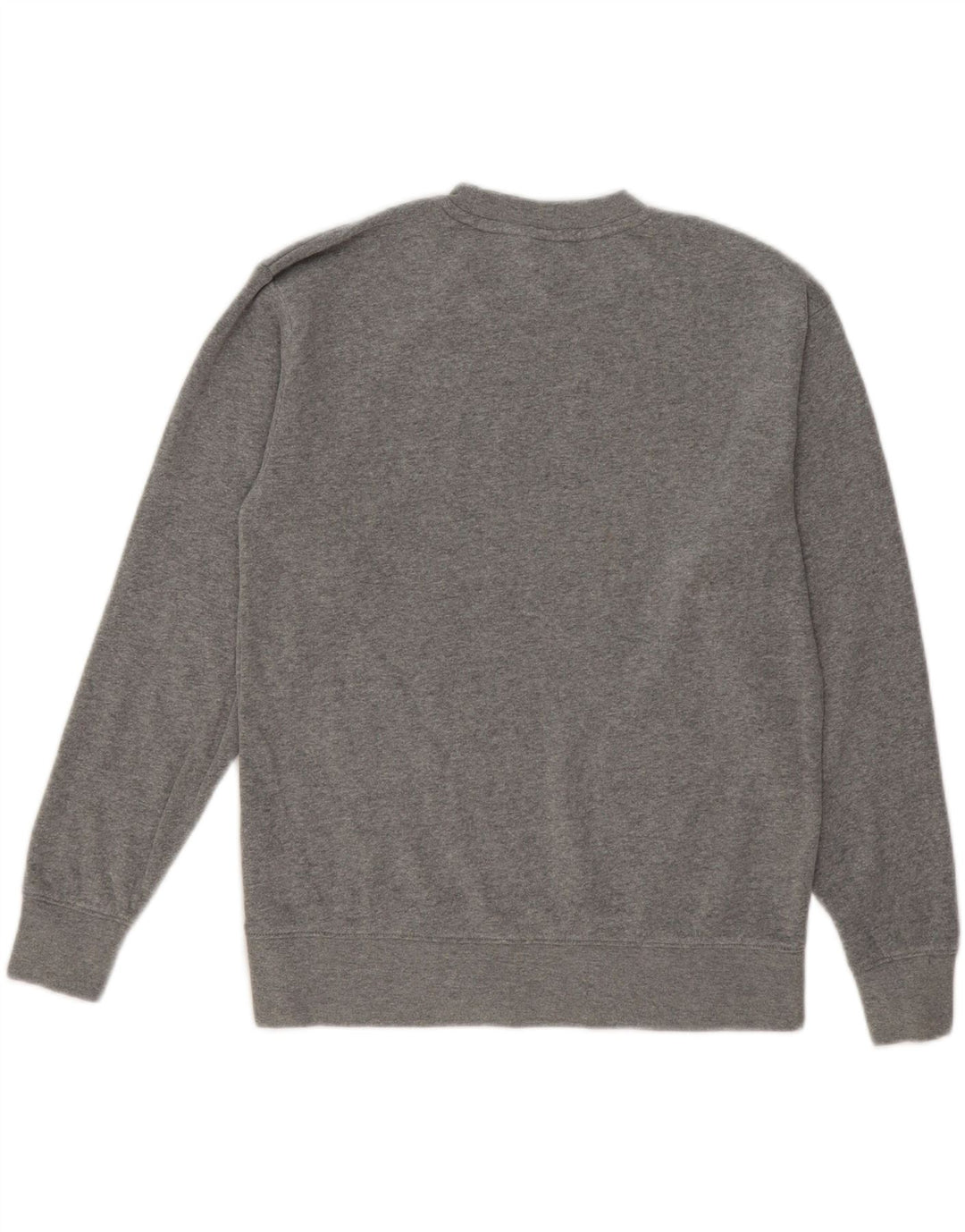 VANS Womens Graphic Oversized Sweatshirt Jumper UK 6 XS Grey Cotton Vintage Vans and Second-Hand Vans from Messina Hembry 