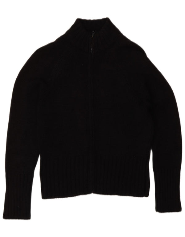 Marks & Spencer Womens Cardigan Sweater UK 14 Medium Black Acrylic