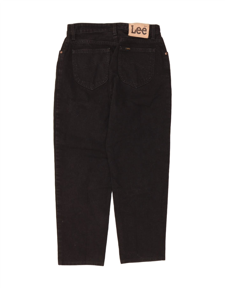 LEE Mens Cropped Tapered Jeans W29 L26 Black Cotton Vintage Lee and Second-Hand Lee from Messina Hembry 