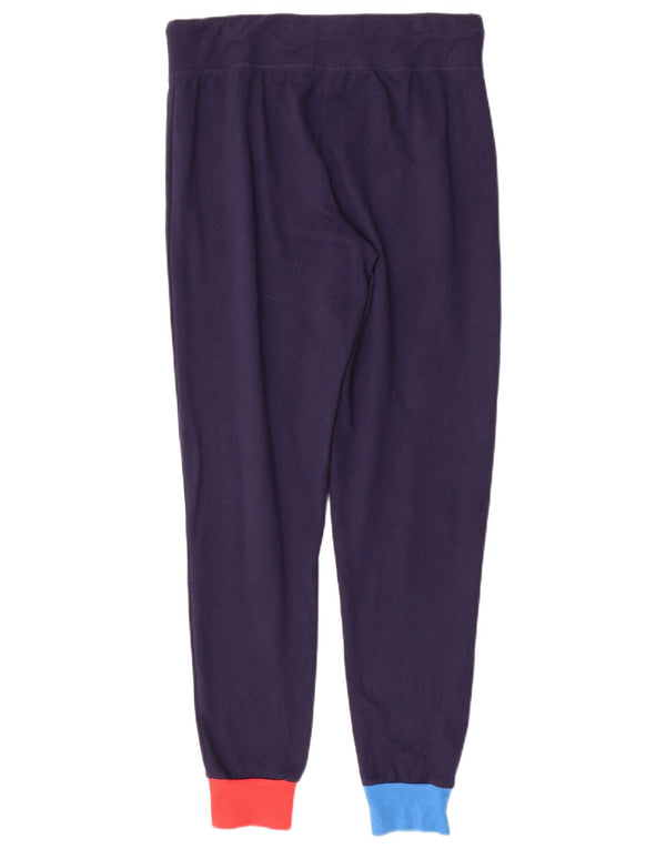 Tommy Hilfiger Mens Tracksuit Trousers Joggers Medium Navy Blue Colourblock