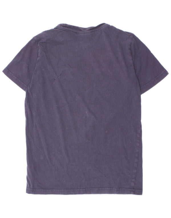 Champion Boys Graphic T-Shirt Top 11-12 Years Large Navy Blue Cotton