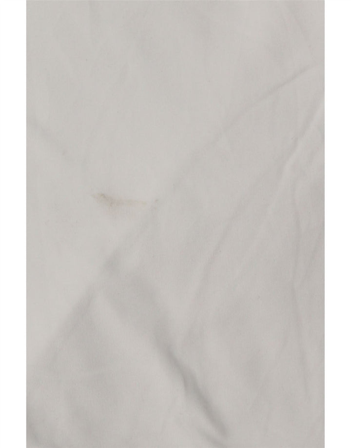 Under Armour Mens Cold Gear Top Long Sleeve Medium White Polyester