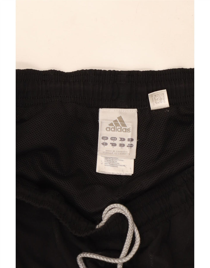 Adidas Mens Tracksuit Trousers Joggers Small Black Polyester