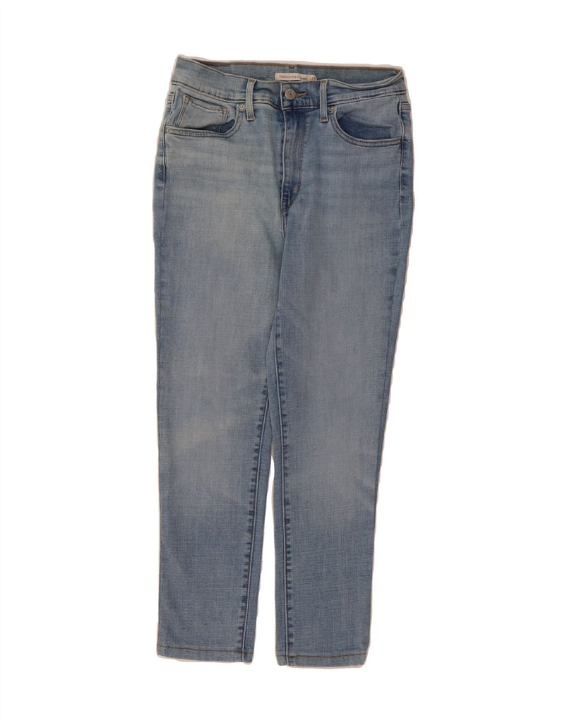 LEVI'S Womens 724 High Rise Straight Jeans W29 L24 Blue Cotton Vintage Levi's and Second-Hand Levi's from Messina Hembry 