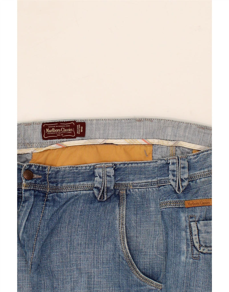 MARLBORO CLASSICS Mens Denim Shorts W40 XL Blue Cotton Vintage Marlboro Classics and Second-Hand Marlboro Classics from Messina Hembry 
