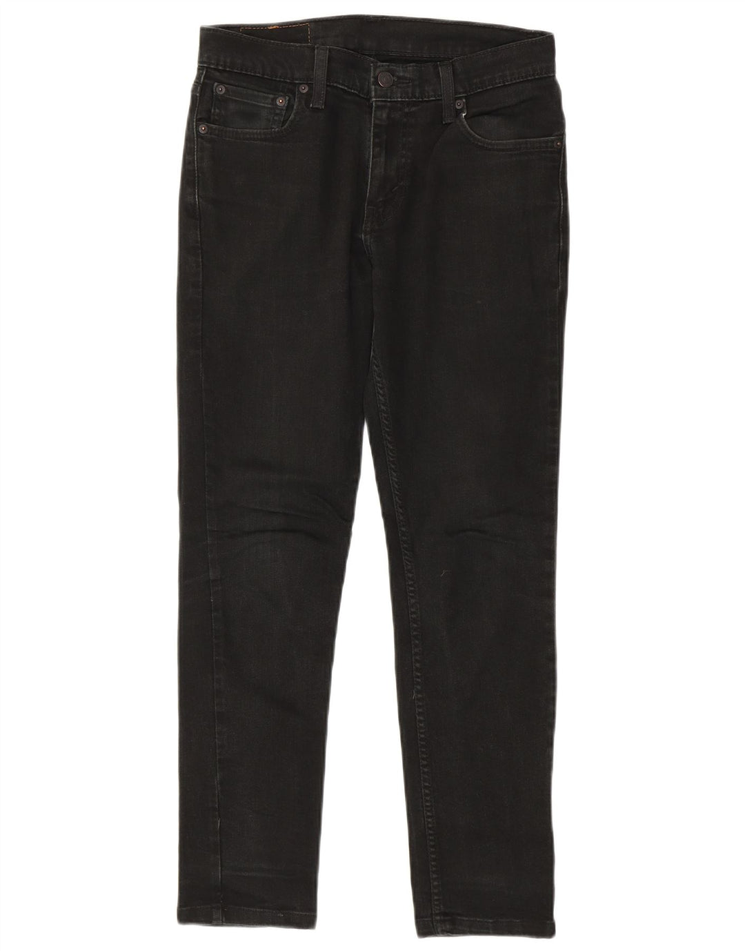 Levi's Mens 511 Slim Jeans W30 L29 Black Cotton