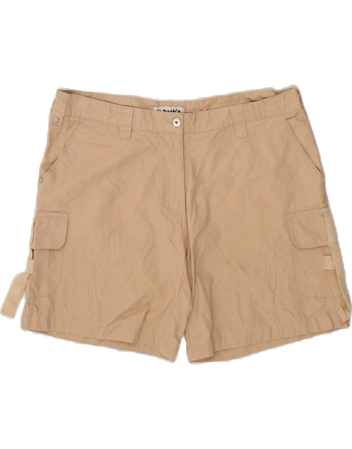 DACK'S Womens Cargo Shorts W36 XL Beige Cotton Vintage Dack's and Second-Hand Dack's from Messina Hembry 