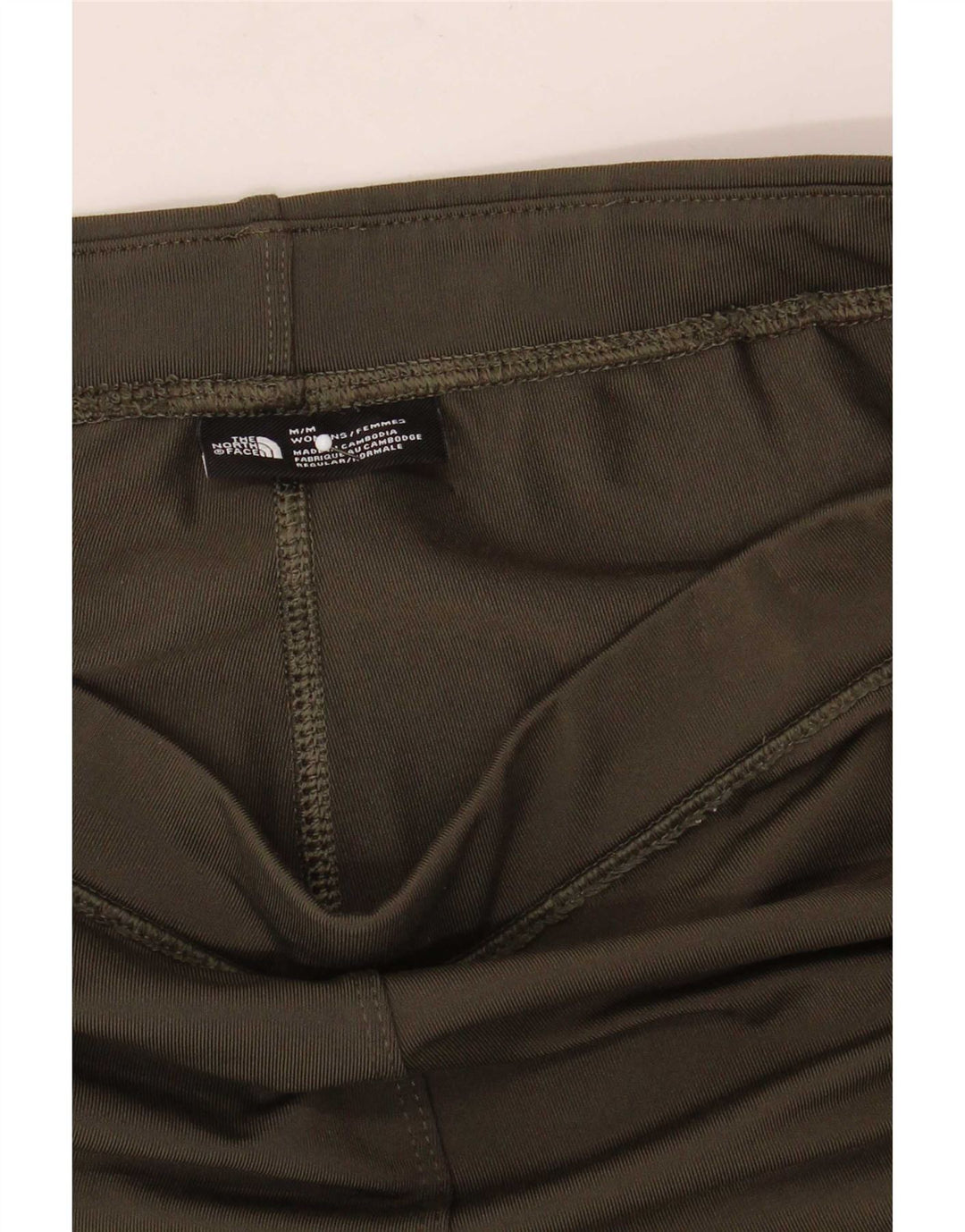 The North Face Womens Graphic Leggings UK 12 Medium Khaki