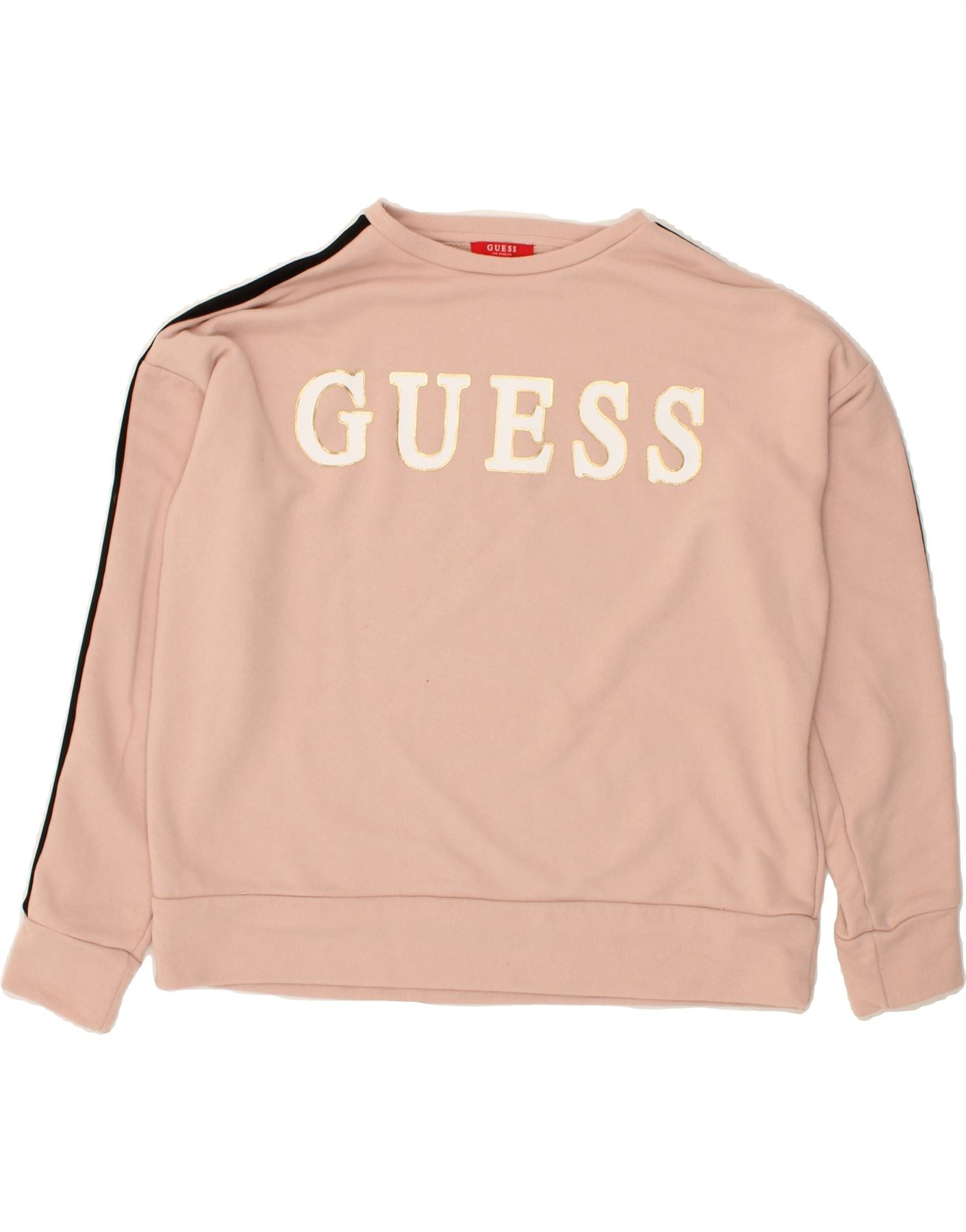 Pink guess jumper best sale