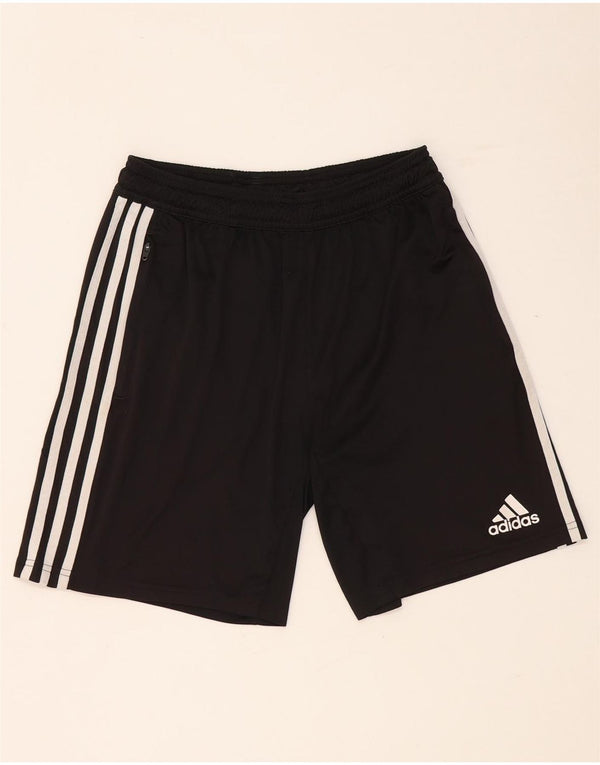 Adidas Boys Climalite Sport Shorts 13-14 Years  Black Polyester