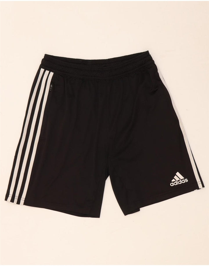 Adidas Boys Climalite Sport Shorts 13-14 Years  Black Polyester
