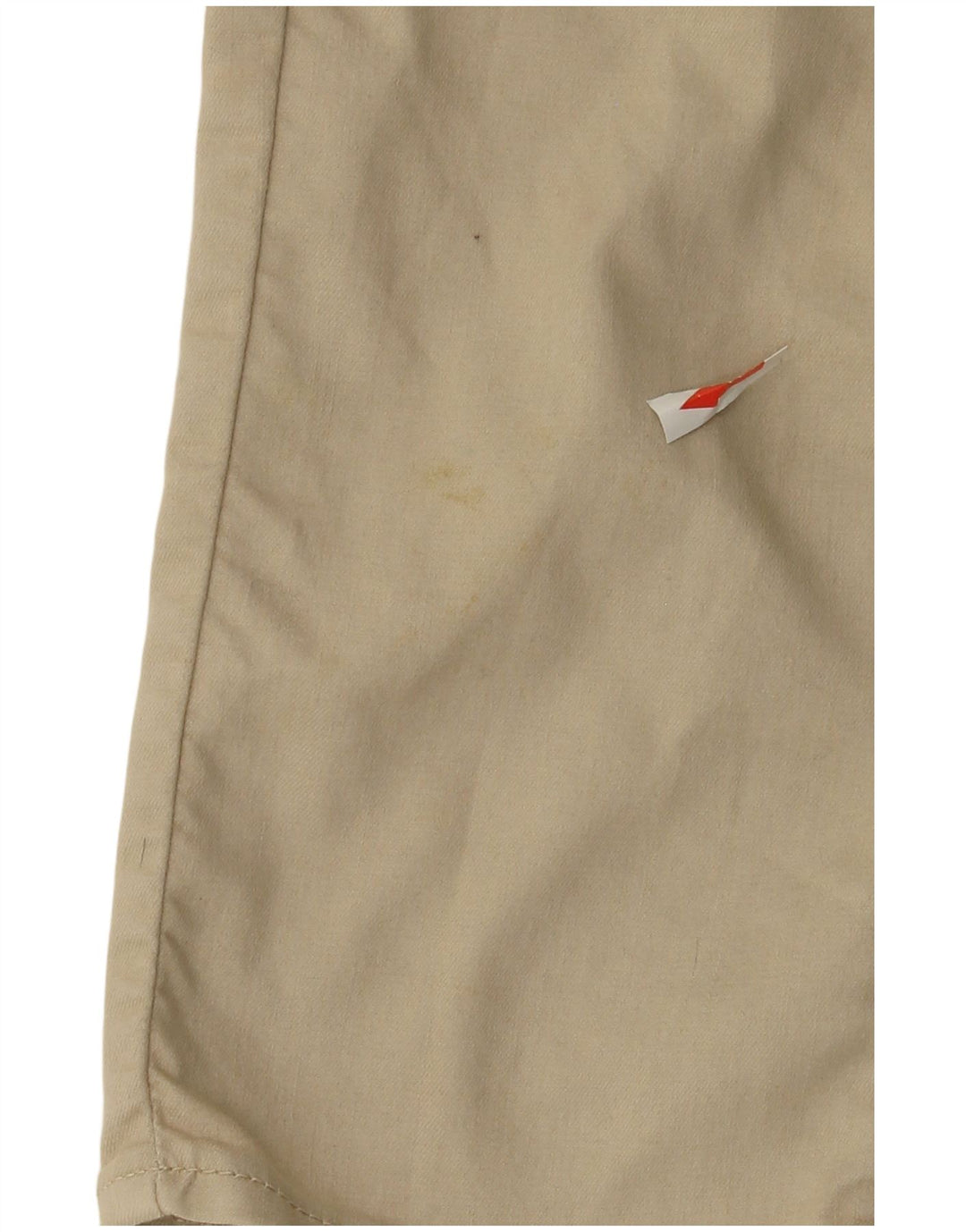 Gas Womens Capri Trousers W27 L18 Beige Cotton
