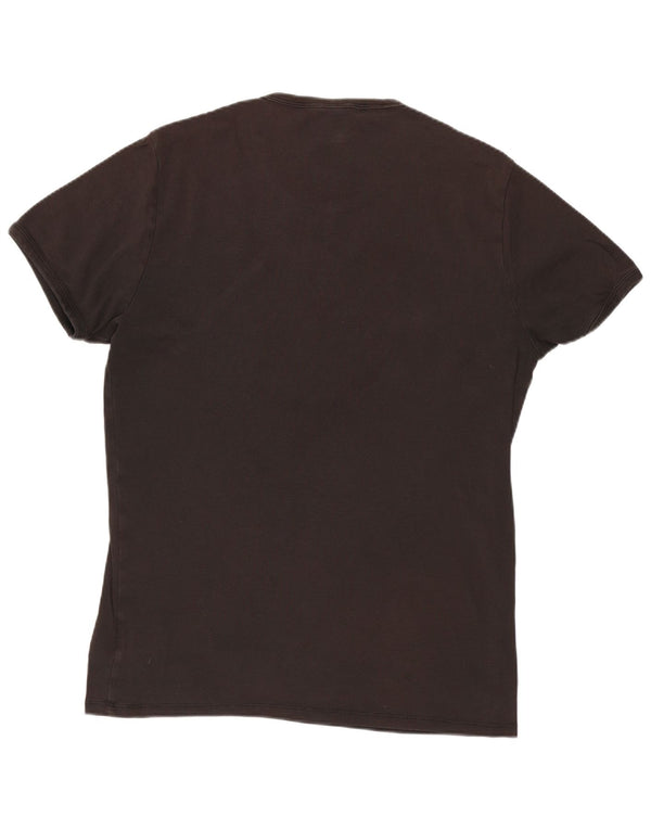 G-STAR Mens T-Shirt Top Large Black Cotton
