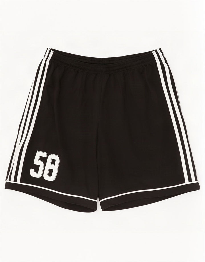 Adidas Mens Aeroready Graphic Sport Shorts XL Black Polyester