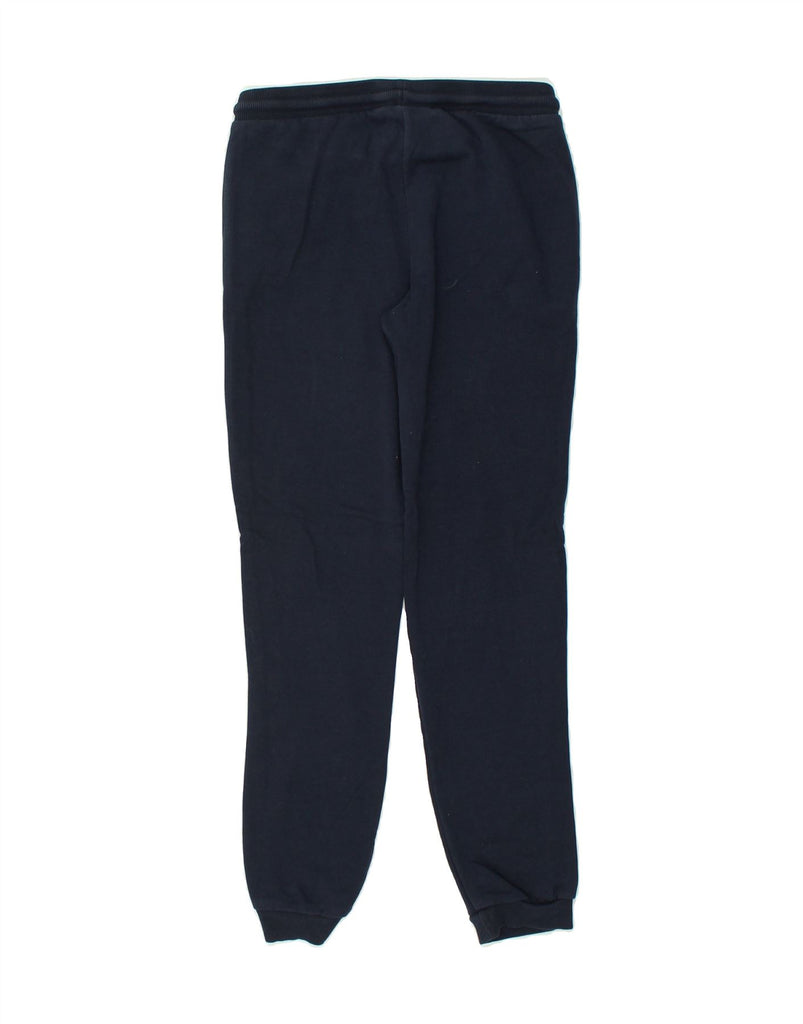 JACK & JONES Boys Graphic Tracksuit Trousers Joggers 11-12 Years Navy Blue | Vintage Jack & Jones | Thrift | Second-Hand Jack & Jones | Used Clothing | Messina Hembry 