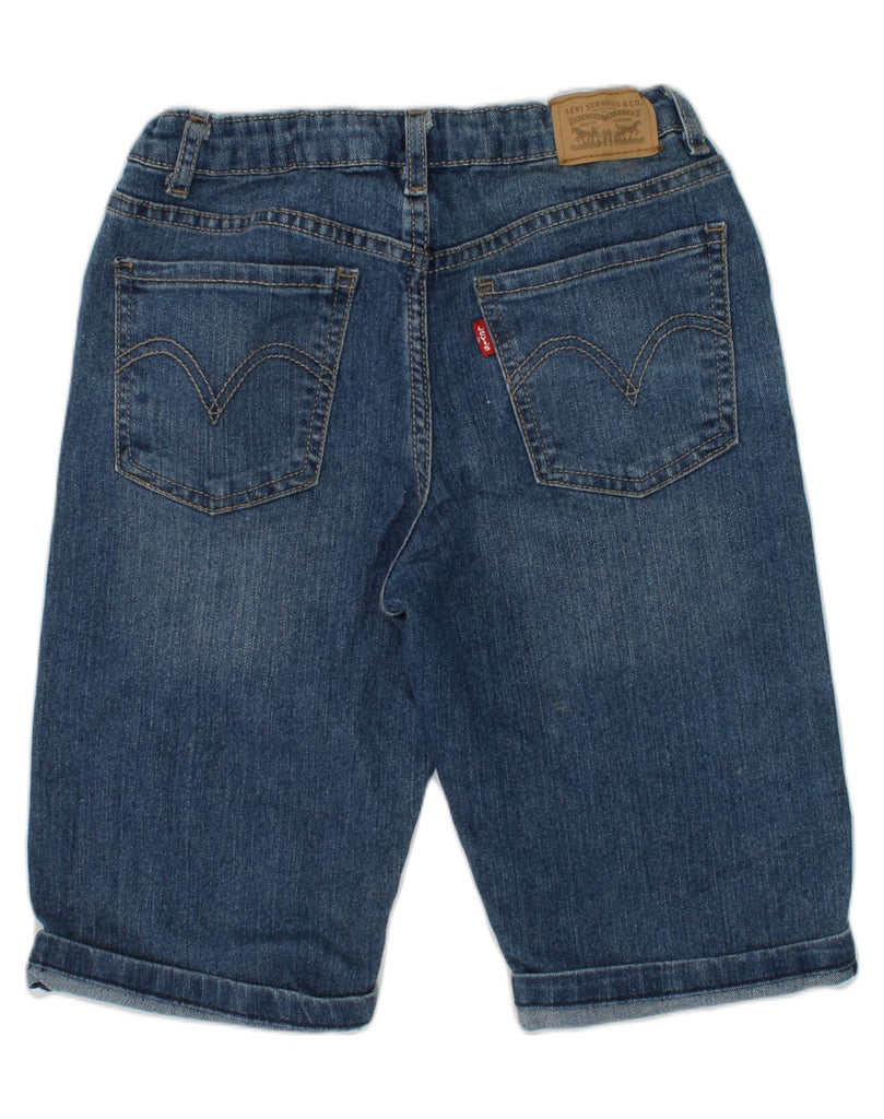 LEVI'S Boys Bermuda Denim Bermuda Shorts 11-12 Years W25 Blue Cotton | Vintage Levi's | Thrift | Second-Hand Levi's | Used Clothing | Messina Hembry 