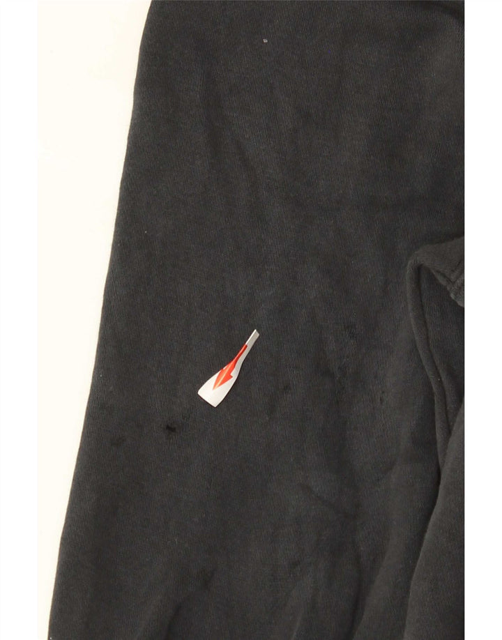 Nike Mens Hoodie Jumper Small Black Cotton