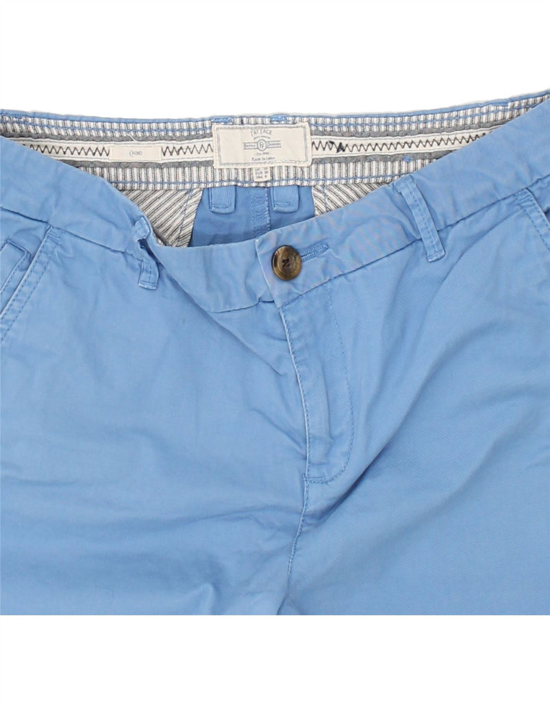 FAT FACE Womens Hot Pants UK 10 Small W30 Blue Cotton | Vintage Fat Face | Thrift | Second-Hand Fat Face | Used Clothing | Messina Hembry 